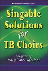 Singable Solutions for TB Choirs TB Choral Score cover